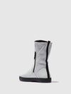 Zip Up Boots SIAH663SOF WHITE